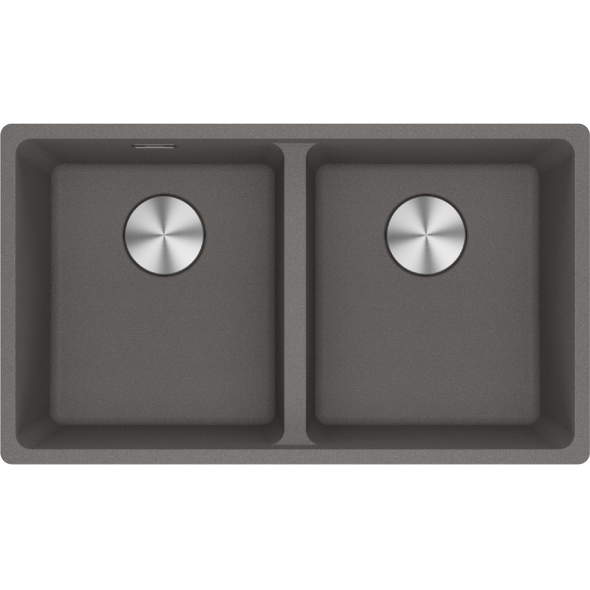 Franke MRG 620-35-35 Maris 花崗岩 檯面/檯底 雙星盆 (岩灰色) (114.0674.683)